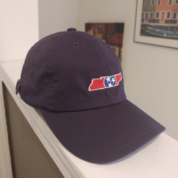 Tennessee Traditional Navy Strapback Hat - Picture 4 of 9